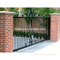 wrought iron sliding gate with various designs